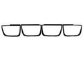 Anzo Usa 351001 Black Flat Tail Light Bezel For Chevy Camaro- 4 Piece 