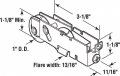 Prime-line Products D 1846 Sliding Door Tandem Roller Assembly 1-inch Steel Ball Bearing 