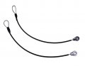 Jeenda 2-pack Tailgate Cables M159508 For John Deere Gators M Te Th Tx Xuv 6x4 4x2 Hpx615e Hpx815e Xuv865r Xuv825e Xuv825m 