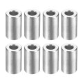 8pcs Aluminum Spacer 1 2 Od X 4 Id 7 8 Length Screw Standoff Bushing Plain Finish Unthreaded Round Metal For Screws Bolts And 