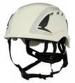 3m Securefit Safety Helmet Climbing Style Inspired With 6 Point Suspension System Vented Scotchlite Reflective White 