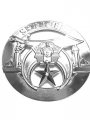 Shriners Heavy Metal Chrome Emblem