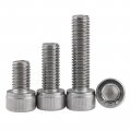 M5-0 8 X 115mm Socket Head Cap Screws Metric Hex Screw Allen Drive 304 Stainless Steel A2-70 Full Thread Bright Finish Machine 