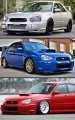 Front Bumper Fog Light Lamp Covers Compatible With For 2004-2005 Subaru Impreza Wrx Sti Gd