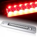 Eparts Chrome Housing Clear Lens Rear Led Third 3rd Tail Roof Brake Stop Light Fit For 2003 2016 Ford Expedition Lincoln 