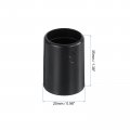 Uxcell 72pcs Wire Shelving Shelf Lock Clips Plastic For 7 8 Post Sleeves Replacements System Black