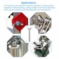Uxcell 10pcs M6-1x50mm Wing Butterfly Screws Bolts 304 Stainless Steel Bolt Thumb Hand