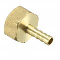 Uxcell Brass Barb Hose Fitting Connector Adapter 6 5mm Barbed X G1 2 Female Pipe