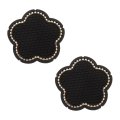 Car Cup Coaster 2pcs Pvc Flower Shaped Holder Accessories Interior Sets For Women Men Gift Rainbow 