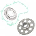 Caltric Starter Clutch Gear Idler 64t Compatible With Can-am Outlander 570 Outlander Max 2016 2017 2018 2019 2020