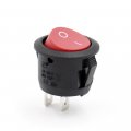 Baomain Boat Rocker Switch Red Round Button Ac 6a 250v 10a 5v 2 Pin Spst On Off 2 Position 5 Pack