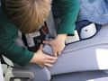 Seat Belt Push Button Cover For Children With Autism Stop Unsafe Unbuckling Light Gray 2 Pack 