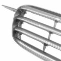 To1200244 Factory Style Front Bumper Grill Grille Assembly Compatible With Toyota Corolla Ce Le S 2003-2004 Chrome Silver Gray