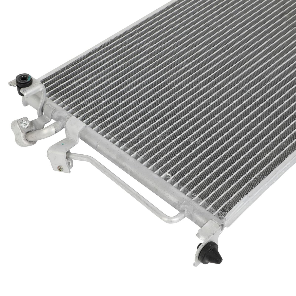 Ac Condenser For 2006 Mitsubishi Lancer Replace 3398 Silver Air Conditioning System Component