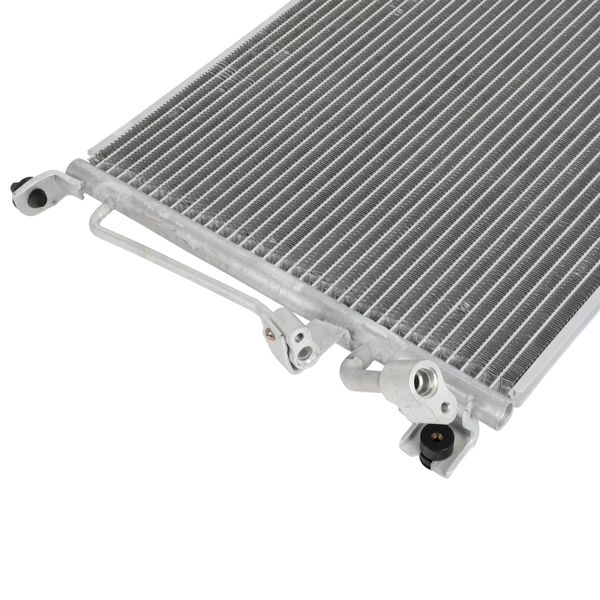 Ac Condenser For 2006 Mitsubishi Lancer Replace 3398 Silver Air Conditioning System Component