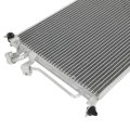 Ac Condenser For 2006 Mitsubishi Lancer Replace 3398 Silver Air Conditioning System Component