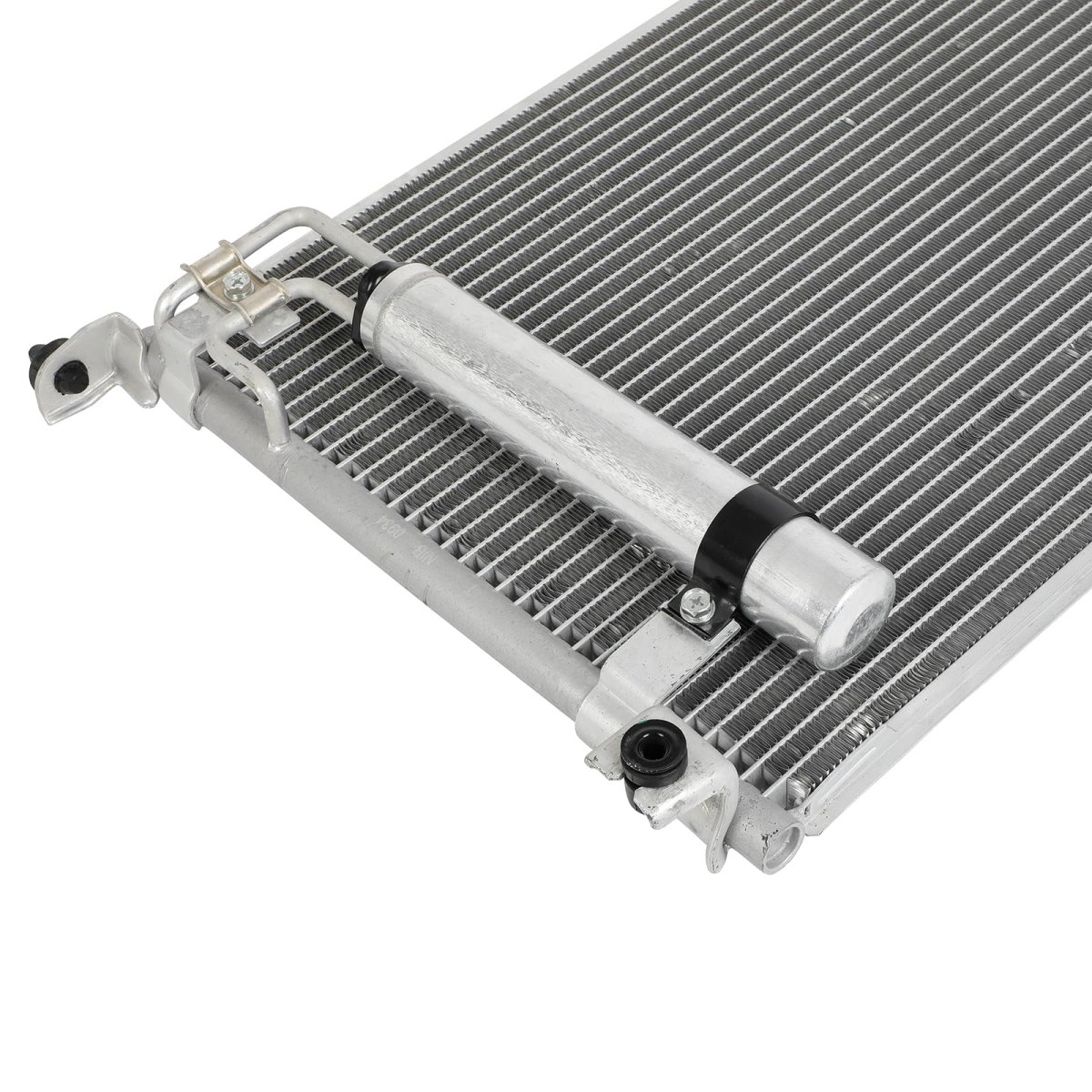 Ac Condenser For 2006 Mitsubishi Lancer Replace 3398 Silver Air Conditioning System Component
