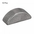 Uxcell Woodruff Keys 10pcs Steel 3mm Width X 3 7mm Height 10mm Diameter Semicircle