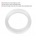 Car Door Edge Film Qiilu Guard Transparent Protector Anti-collision Sill Clear Rear Bumper Universal Fit For Most 2cmx5m