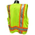 Radians Sv46g2x Class Breakaway Survey Safety Vests Two Tone Green 2 Extra Large 
