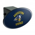 Augustana University Vikings Logo Oval Tow Hitch Cover Trailer Plug Insert 2