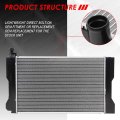 Auto Dynasty Radiator For 2009 2010 2011 2012 2013 Toyota Corolla 1 8l Dpi 13152 Factory Style 1-row Cooling Aluminum Core