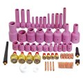 Riverweld Tig Jumbo Gas Lens Collet Bodies Large Diameter Fit Sr Wp 9 20 25 Welding Torch Assorted Kit 63pcs 