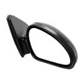Passenger Side Door Mirror For Mercury Tracer 1997 1998 1999 Escort Sedan Wagon Power Black Textured Non Folding Heated 