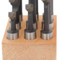 2 In Boring Head With 1 Straight Shank And 9 Piece C6 Bar Set For Stainless Steel Metalworking Construction