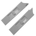 One Pair Of Recessed White Window Sash Tilt Latches 7380rb-white 