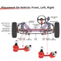 2 Pcs Front Sway Bar Links Stabilizer Link Kit For Toyota Tacoma 2001-2004 Suspension No K90704 K90705