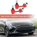 2 Pcs Front Sway Bar Links Stabilizer Link Kit For Toyota Tacoma 2001-2004 Suspension No K90704 K90705