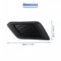 Uxcell 1 Pcs Fog Light Grille Cover Trim Lamp No 622574ba0a For Nissan Rogue 2014-2016