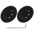 5 In Sander Pad 2 Pack 8 Hole Hook And Loop Replacement For Xob0125 Ros Replaces 343 343k 390 382 
