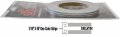 Universal Tfx 00033064 Auto Customizing Dual Pinstripe 3 16 X 50 6a Stripe 1 Gap Then 1 16a 064-silver Metallic