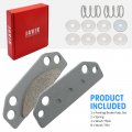 Ceramic Parking Brake Pads Kit For Polaris Ranger 500 700 800 900 Diesel Ev Oem