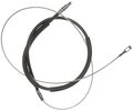 Bc95042 Professional Grade Parking Brake Cable Plastic Coated Steel For Corrosion Resistance Black Metal Construction One Size 