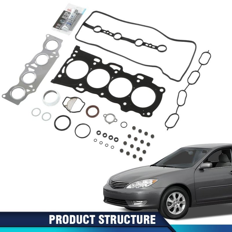 Head Gasket Set For Scion Tc 2005006 4l398cc Fit Toyota Camry Solara 2002-2006 2 2362cc Fit Highlander 2001-2006 2 Rav4