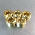 10 Pcs 3 8 In Male Npt Brass Plug Mnpt Allen Key Countersunk Hex Internal Thread Socket Pipe Plugs For Water Gas And Oil
