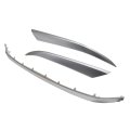 86375s2010 3pcs Front Grille Headlight Molding Dark Chrome 86375-s2010 86375 S2010 For Hyundai Santa Fe 2019-2021