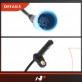 A-premium Abs Wheel Speed Sensor Compatible With Bmw Models 530xi 2006-2007 535i Xdrive 2009-2010 Wagon Rear Driver Or