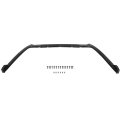 3pcs Front Bumper Lip Pp Matte Black For 2011 2012 Honda Cr-z 