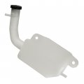 Caltric Radiator Reservoir Compatible With Suzuki Quadsport Z400 Ltz400 Ltz400z 2003-2008