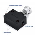 Qiilu Hydraulic Park Lock Line Manual Brake Pressure Holder For Disc Drum1 8 Npt Cars Trucks