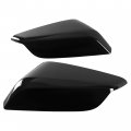 Mirror Cover For 2016-2024 Chevy Chevrolet Malibu Replacement 84026841 84026842 Cap Painted Abs Plastic Black 