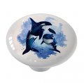 Gotham Decor Orca Ocean Drawer Cabinet Knob 