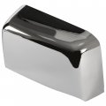 Chrome Tow Mirror Cap Cover For 2014-2019 Gm Chevy Silverado Gmc Sierra Pickup Truck Replacement 23444125 23444126 23444119