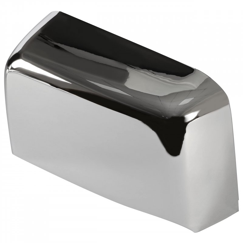 Chrome Tow Mirror Cap Cover For 2014-2019 Gm Chevy Silverado Gmc Sierra Pickup Truck Replacement 23444125 23444126 23444119