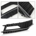 G-plus Fog Light Lamp Chrome Cover Bezel Right Side Compatible With Audi A4 S-line S4 2013-2015 Only Fit For Bumpers Not