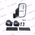 Httmt- 7 2 Inch Mirror Set Utv Side View High Impact Break Away Convex 1 5 8 Roll Cage